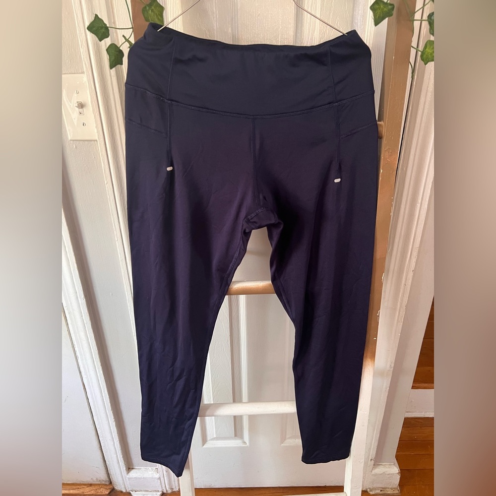 Activewear LAYER 8 Navy Blue Leggings